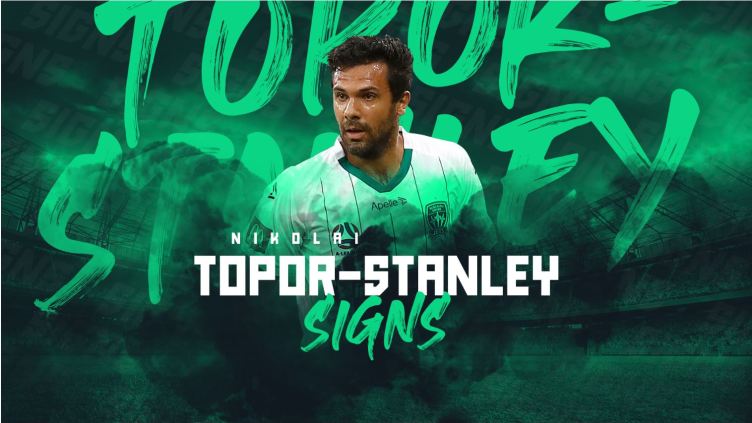Topor-Stanley signing graphic