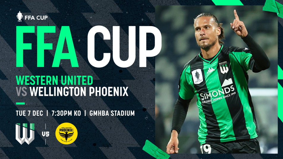 Western United vs Wellington Phoenix FFA Cup