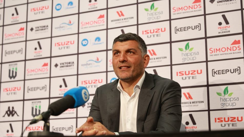John Aloisi Western United vs Adelaide United