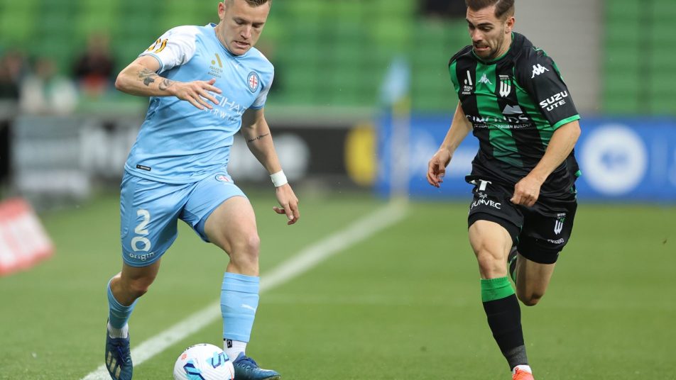 Ben Garuccio Western United vs Melbourne City