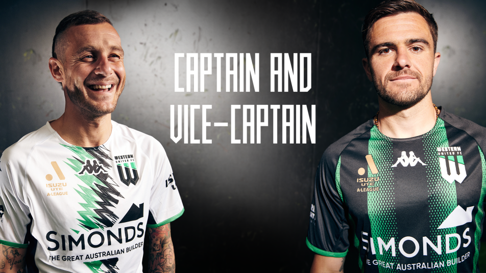 Alessandro Diamanti and Josh Risdon Western United