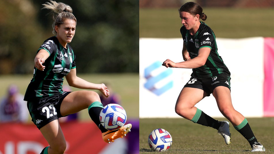 Alana Cerne Kahli Johnson Western United A-League Women