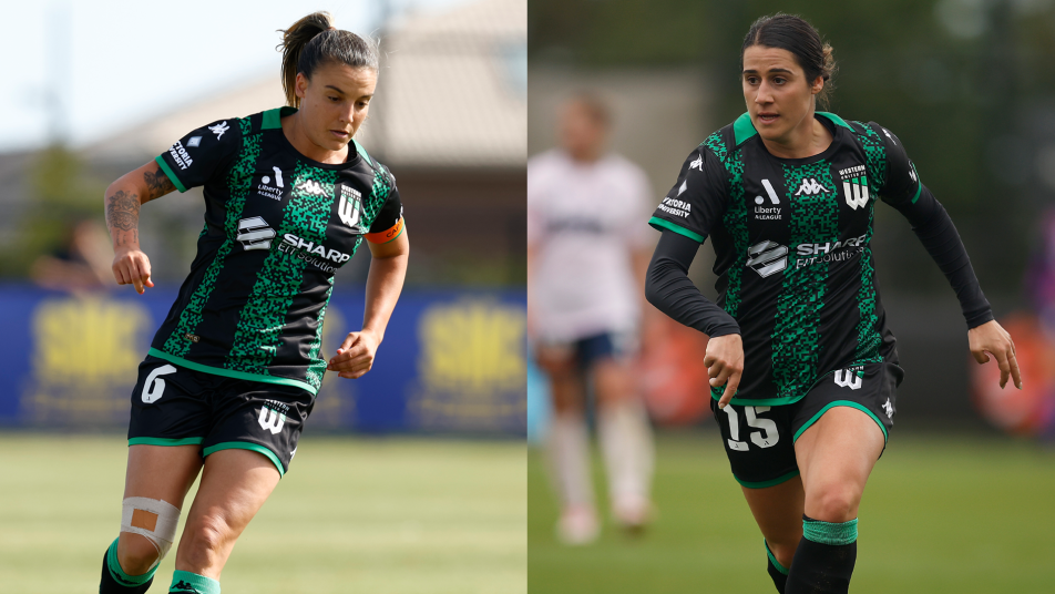 Chloe Logarzo Adriana Taranto Western United A-League Women