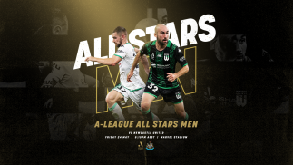 Angus Thurgate Ben Garuccio Western United A-League All Stars Men