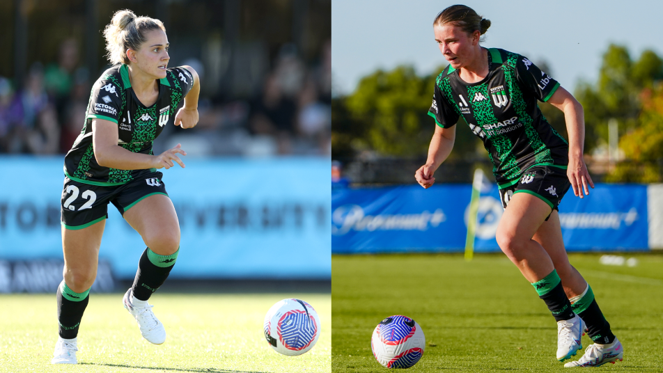 Alana Cerne Kahli Johnson Western United A-League Women Matildas