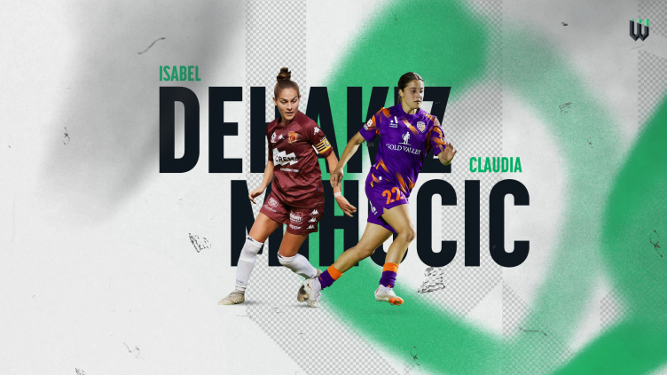 Isabel Dehakiz Claudia Mihocic Western United A-League Women