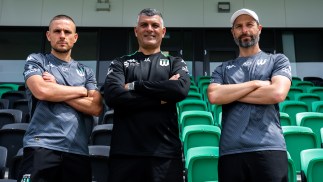 Western United A-League Men John Aloisi Diogo Ferreira Andrew Durante