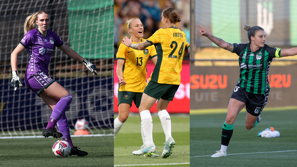 Chloe Logarzo Chloe Lincoln Western United A-League Women Matildas