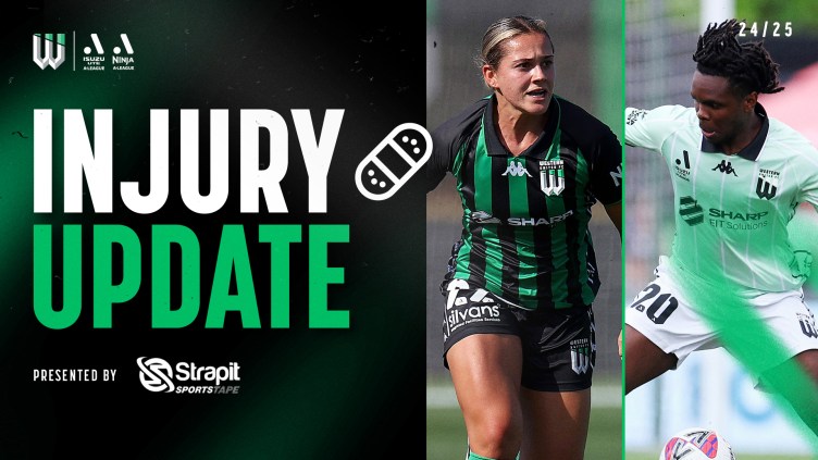 Western United Injury Update A-League Men A-League Women Alana Cerne Abel Walatee Charbel Shamoon
