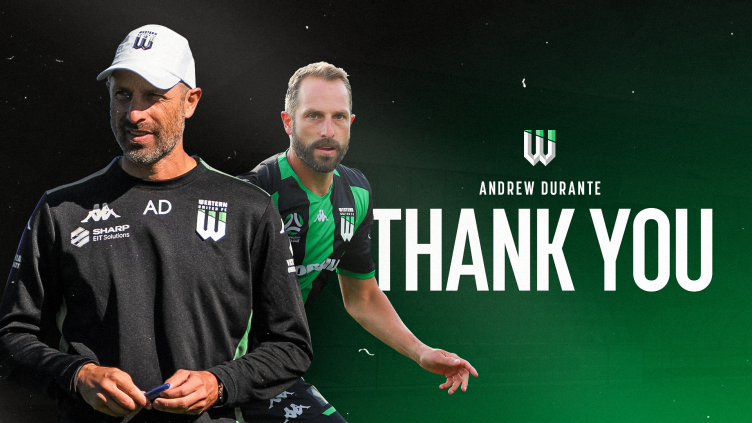 Western United Andrew Durante A-League Men